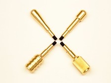 Brass probe handle Steel