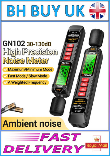 Handheld decibel meter - decibel,