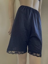 Vintage Black Silky Nylon &