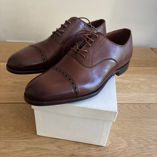 Grenson brown leather oxford - grenson,