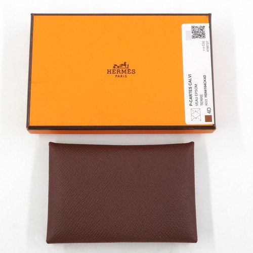 Hermes calvi card holder - calvi,