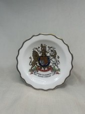 ROYAL STAFFORD BONE CHINA QUEEN ELIZABETH II SILVER JUBILEE 1952-1977 PIN DISH