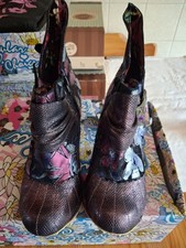 Irregular Choice "Miaow" Boots Size 6