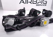 BMW G30 G31 M Sport 5x Seat Belts Set Tri-Colour SRS OEM 2019-2024