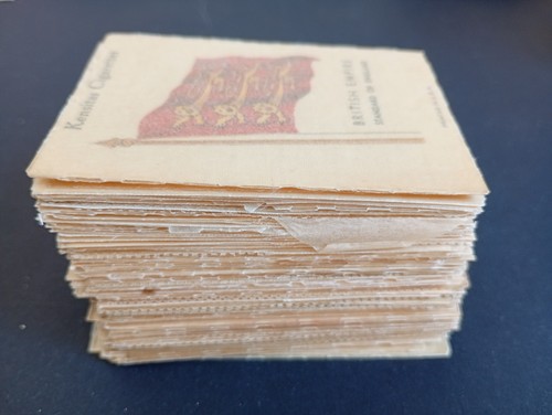 100 vintage cigarette silks - vintage,