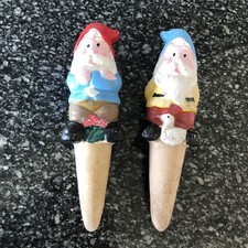 Ceramic gnome house - ceramic,