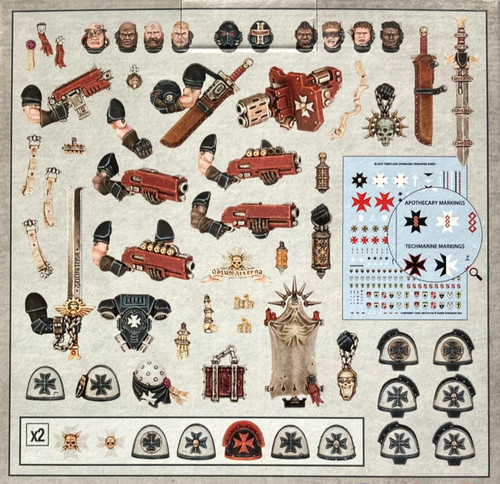 Black templars upgrades - black,