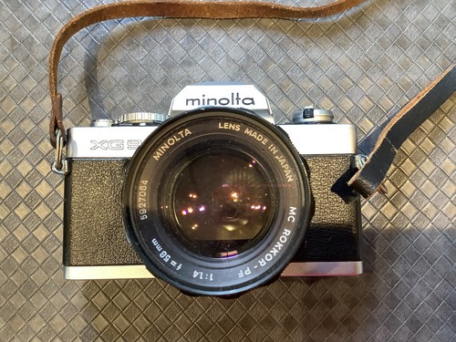 Minolta xg9 rokkor - minolta, f1.4