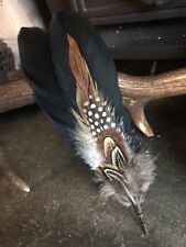 Smudging Feather Fan Wand #D10, Ceremony Shaman, Pagan, Wiccan, Altar, Sage