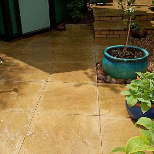 Bretts broadway riven garden - garden, &