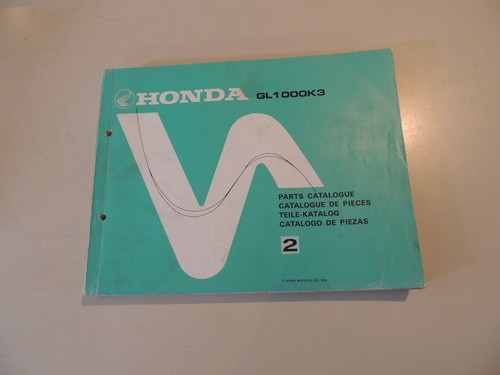 Spare parts catalogue honda - parts, gl