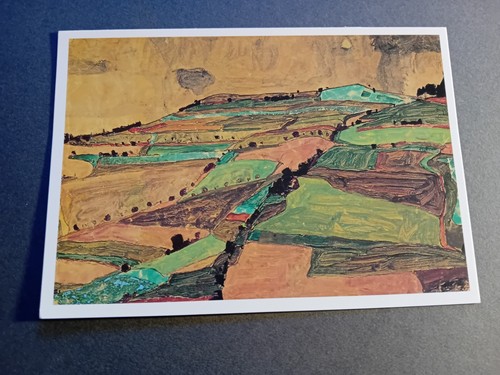 Egon schiele art postcard - egon,
