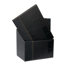 Securit menu holder - menu, black