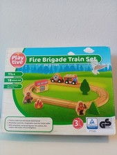 Fire Brigade Train Set by Play