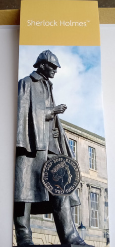 2019 sherlock holmes 50p coin - 2019,