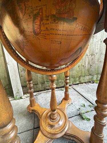 Italian globe bar cabinet - globe,