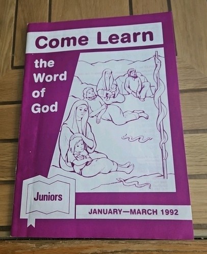 Come learn the word god - learn,