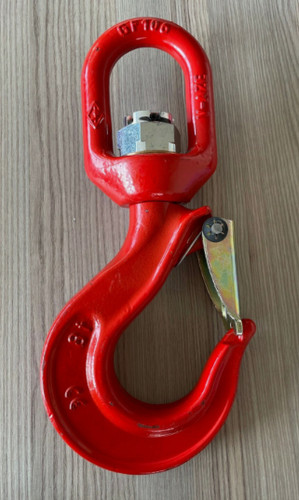 Swivel hook with safety - hook,