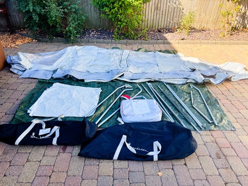 Isabella 300 sand tall awning - isabella,