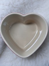 Le Creuset Red Heart Love Ramekin Dish / Nibbles Dish - Stoneware