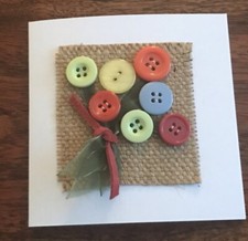 Handmade ‘Button Bouquet’