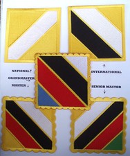 TAEKWONDO INSTRUCTOR DOBOK IDENTIY - the Official Shoulder Badge / Patch