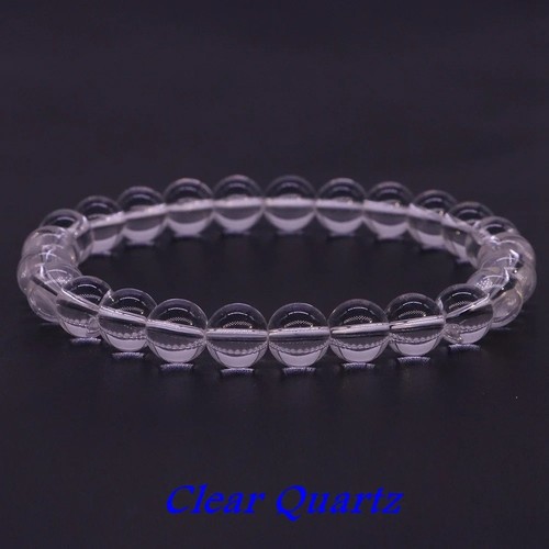 Natural stone beads bracelet - natural,