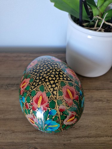 Vintage kashmiri paper mache - vintage,