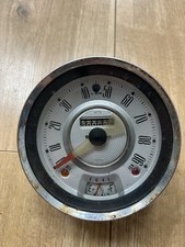 CLASSIC MINI MK1 EARLY SILVER FACE SMITHS SPEEDO SPEETOMETER DIAL CLOCK