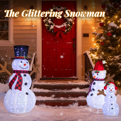 Snowman family set - 3, with