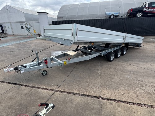 Heavy duty drop side trailer - duty,