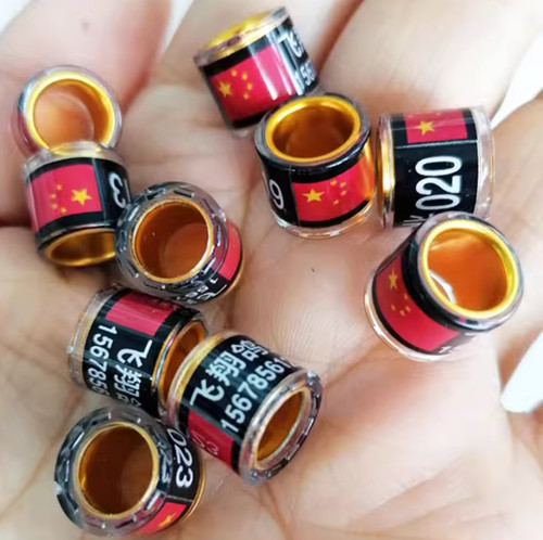 Custom pigeon bands plastic - |,