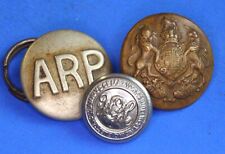 WW2 ARP & General Army buttons, & other  [31450]