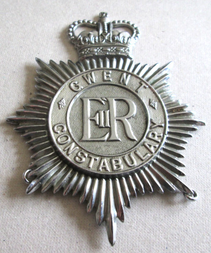 Gwent constabulary helmet - constabulary,