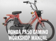 Honda PA50 Camino Moped Repair
