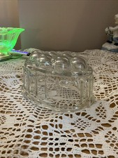 Vintage Clear Glass Jelly