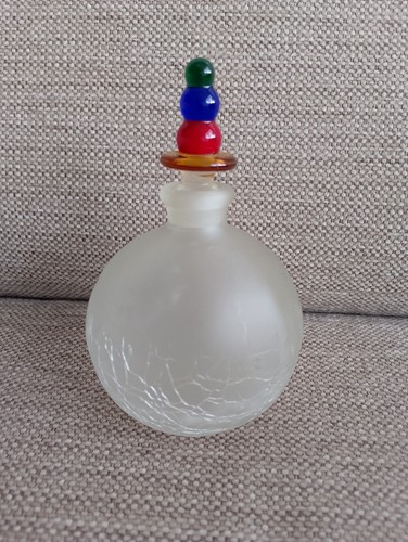 Vintage crackle glass scent - vintage,