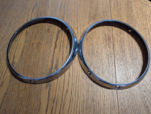 Genuine headlight rim chrome - genuine,