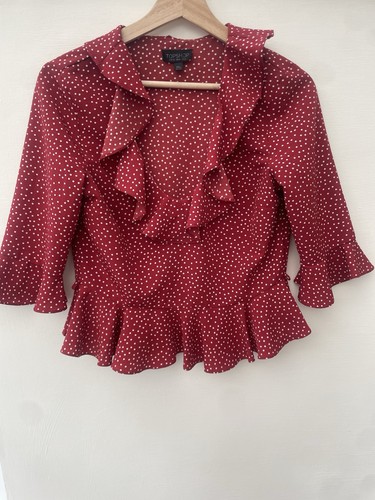 Red polka dot - pep, hem