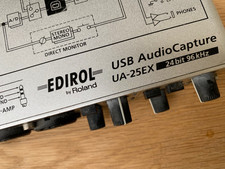 ROLAND UA-25EX Edirol USB Audio Interface – Used – Good Condition
