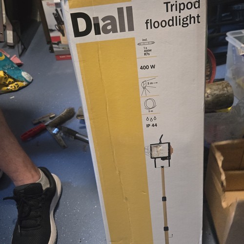 Diall 400w tripod floodlight - diall,