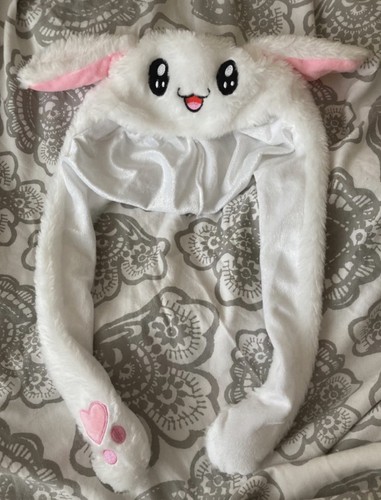 New white bunny - white, plush