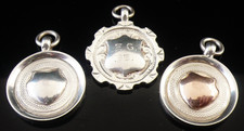 3 Sterling Silver Pocket Watch