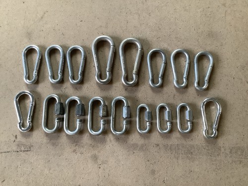 Job lot carabiner snap - , hooks