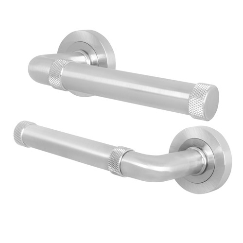Satin internal door handle - satin,