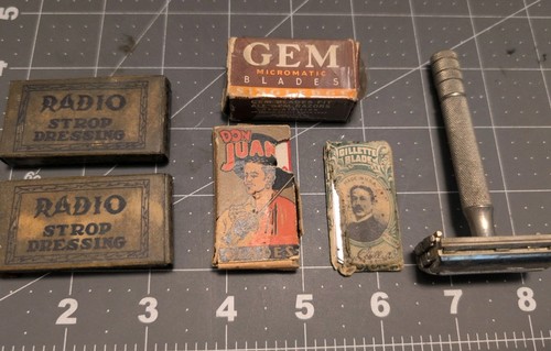 Vintage gilette hand razor - gilette,