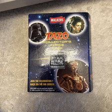 Walkers Star Wars Tazo Collectors Force Pack Trilogy Edition. Complete 50 Tazos.
