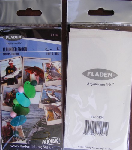 Fladen kayak flounder snood - kayak,