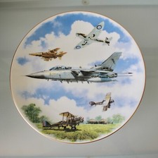 Royal Doulton '75th Anniversary of the RAF' Plate. Ltd Ed.