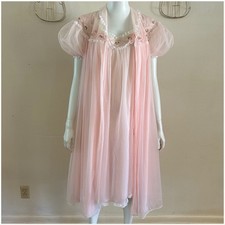 1960s Gotham Pink Nylon